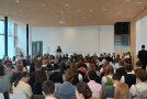 Die Aula der Landwirtschaftsschule war voll bei der 100 Jahrfeier der Landwirtschaftsschule